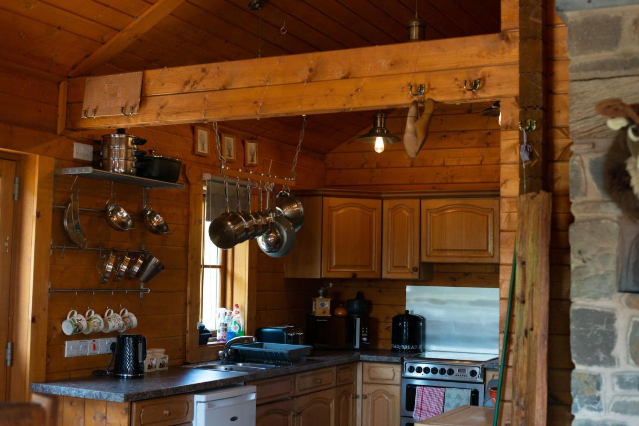 George Cabin - Log Cabin In Wales With Hot Tub Newtown  Exteriör bild